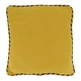 thumbnail image 1 of Saro Lifestyle Twisted Rope Trim Poly Filled Throw Pillow, 1 of 1