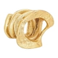 thumbnail image 1 of Saro Lifestyle Wavy Stacked Napkin Ring (Set of 4), 1 of 1