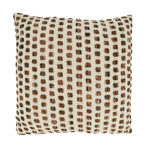 Saro Lifestyle Woven Down Filled Throw Pillow