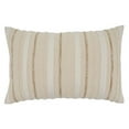 thumbnail image 1 of Saro Lifestyle Woven Stripe Design Throw Pillow Cover, 1 of 1