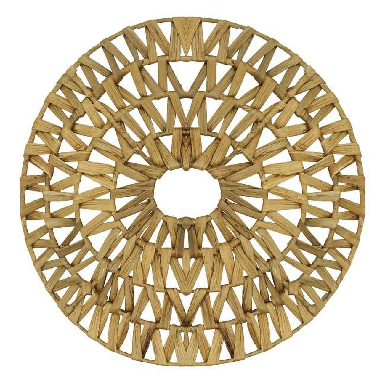 Saro Lifestyle Woven Water Hyacinth Placemat (Set of 4)