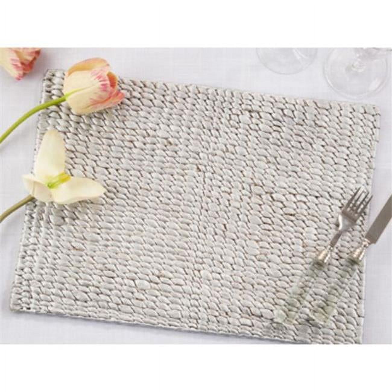 Saro Lifestyle Woven Water Hyacinth Placemat (Set of 4)