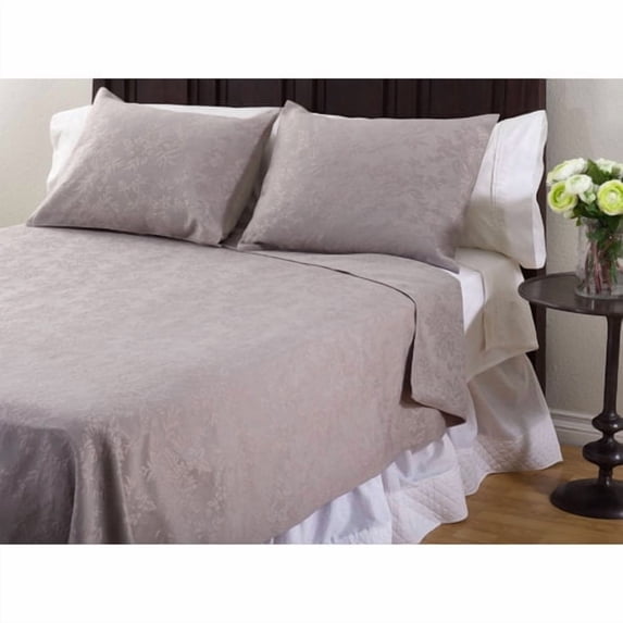 Saro Matelass Bedding 3 Piece Coverlet Set