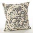 thumbnail image 1 of Saro Montpellier Floral Cotton Throw Pillow, 1 of 2