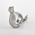 thumbnail image 1 of Saro Lifestyle Quail Napkin Ring Pheasant Design Napkin Ring (Set of 4) silver, 1 of 5