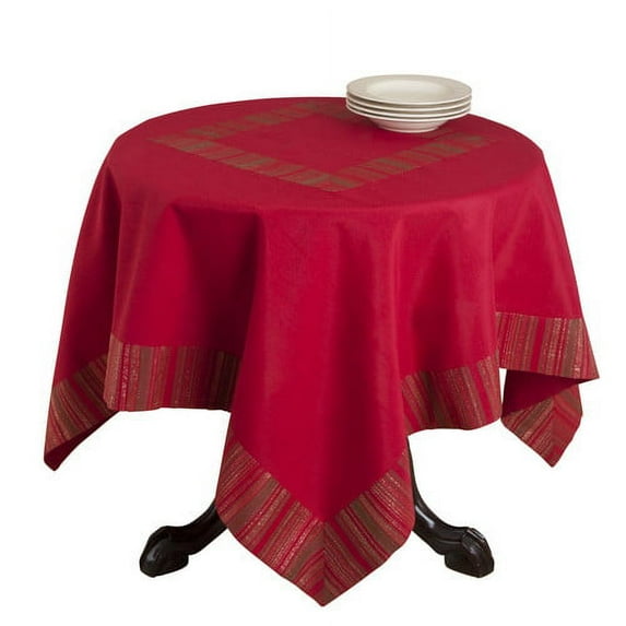 Saro Striped Table Topper