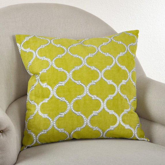 Saro The Dastan Collection Cotton Throw Pillow