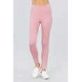 thumbnail image 1 of Saronite Basics Full Length Ponte Pants, Pink (Women's), 1 of 4