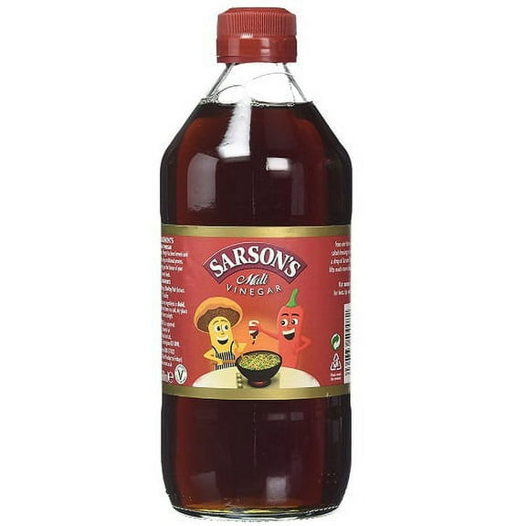 Sarsons Malt Vinegar 568ml (Pack of 6)