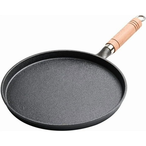 <new_title>Cast Iron Skillet & Frying Pan with Handle, Ideal for Eggs and Pancakes</new_title>