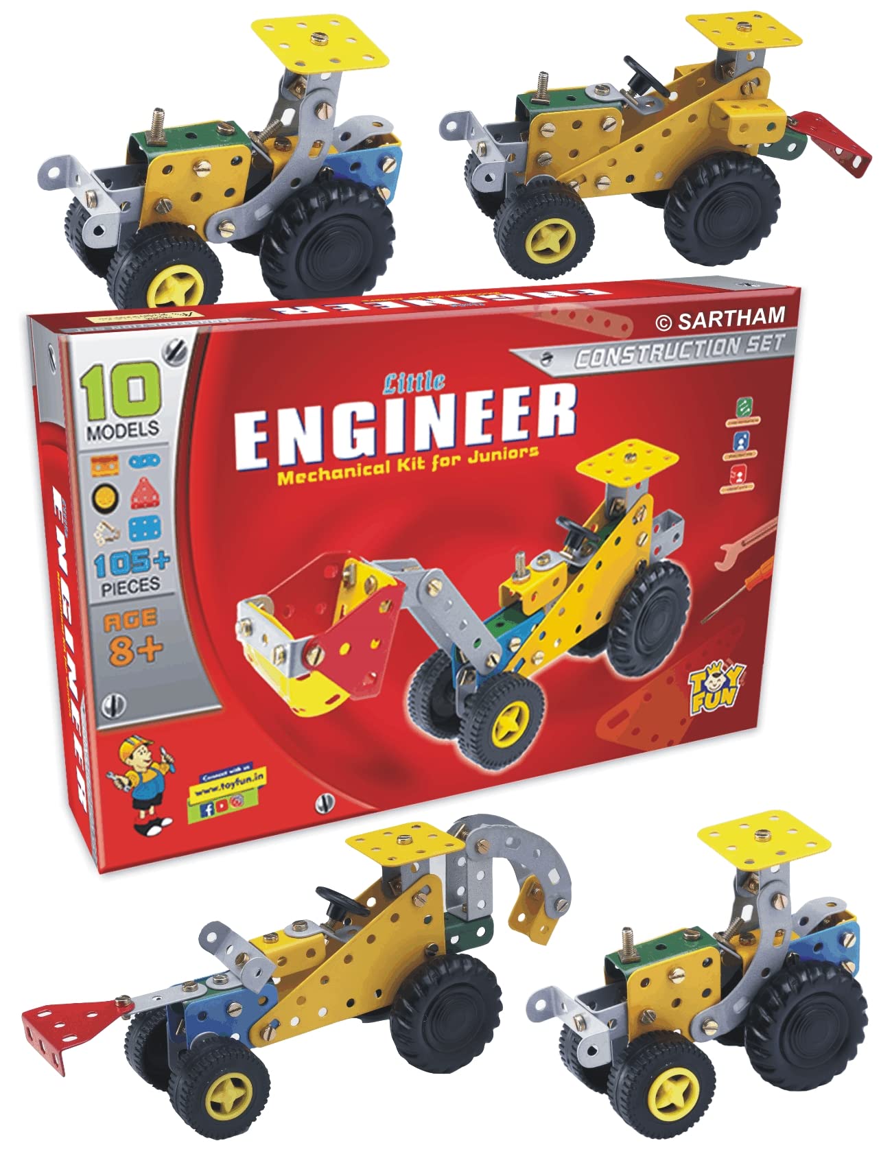 Sartham Construction Set Age 8 Mechanical And Engineering Toy Set Sartham Construction Set Age 8 Mechanical And Engineering Toy Set