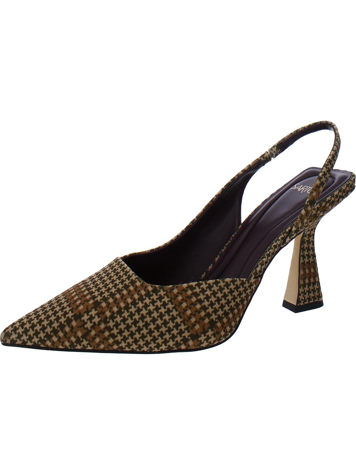 Sarto Franco Sarto Womens Arina Metallic Pointed Toe D'Orsay Heels ...