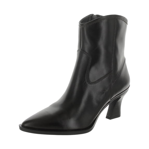 Sarto Franco Sarto Womens Gwenyth Leather Pointed Toe Mid-Calf Boots