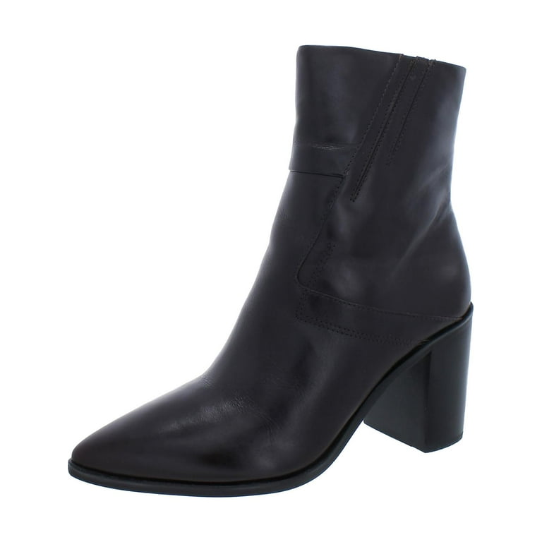 Sarto Franco Sarto Womens Ticada Leather Pointed Toe Booties Walmart