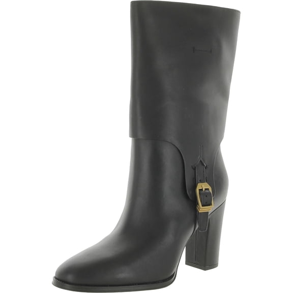 Sarto Franco Sarto Womens Wyatt Leather Pull On Mid-Calf Boots