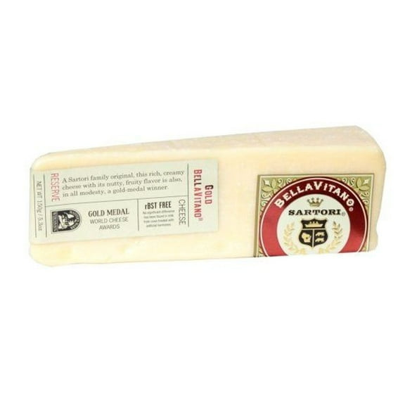 Sartori Bellavitano Gold Cheese, 5.3 Ounce -- 12 per Case.