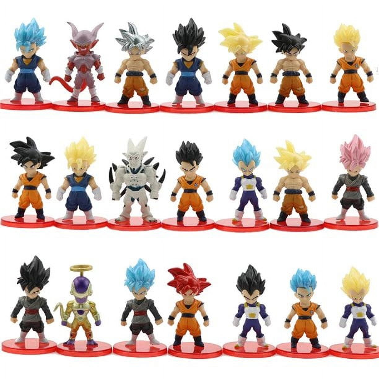 Sarzi 21PCS Dragon Ball Z 2.8"3.2" Action Figure Set，Dragon Ball Z PVC