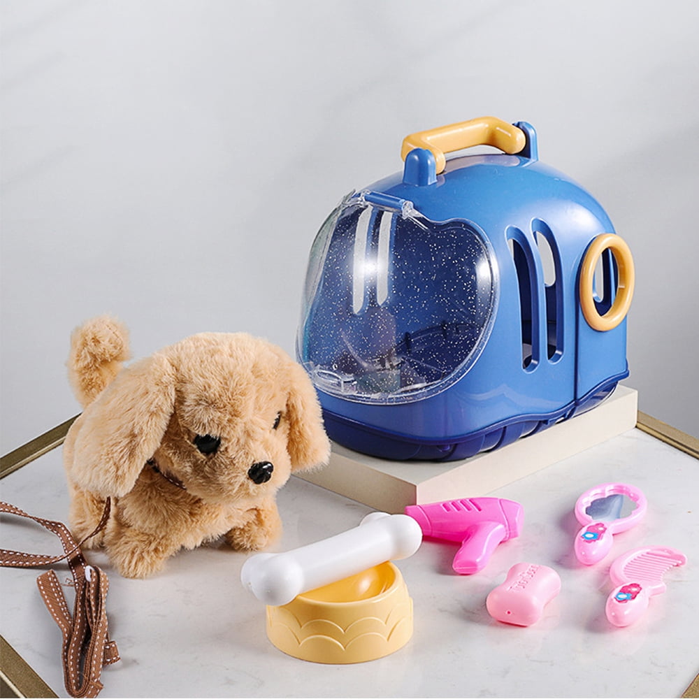 Stunning Luxurious Plush Dog Crate Toys For Delicate image