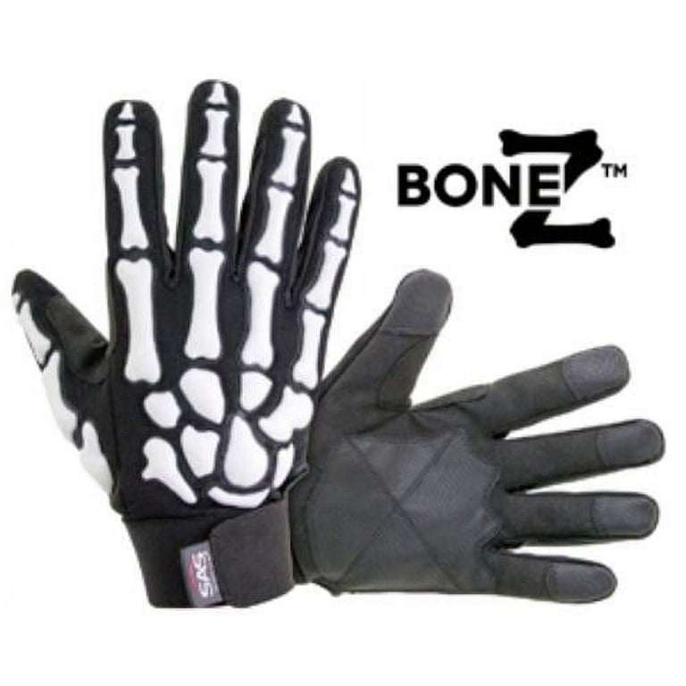 Skeleton Gloves Raised Bony Fingers Skeleton Gloves Raised Bony Fingers