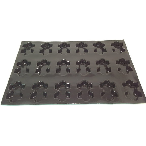 Sasa Demarle FP 01186 Puzzle Piece Molds Flexipan, 18 Cavities, 26" Length, 18" Width, 1.5" Height