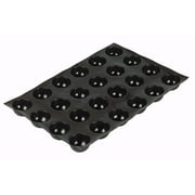 Sasa Demarle FP 01268 Flexipan 4-Ounce Half-Sphere Pan with 24 Molds