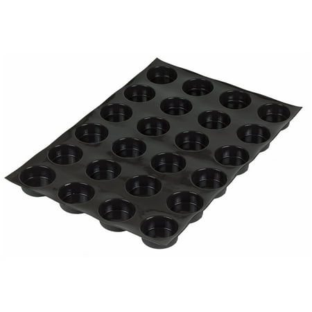 Sasa Demarle FP 04897 Flexipan 4.56-Ounce Tatin Apple Tart Pan with 24 Molds