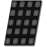 Sasa Demarle FP 1603 Flexipan Origine, 24 Petits-Cosy Cavities