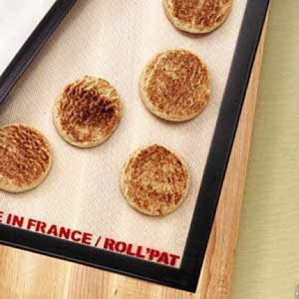Grofry Baking Pad Flexible Soft Silicone Roll Mold Pastry Cake Cookie  Baking Sheet Pad 