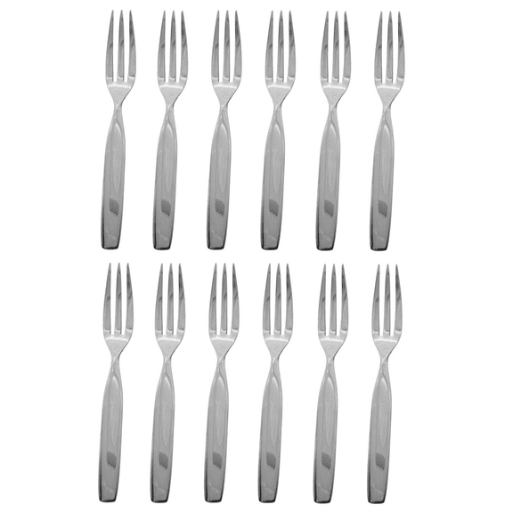 Sasaki Double Helix 18/10 Stainless Steel 7 7/8" Dinner Fork (Set of Twelve)
