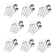 Sasaki Windows 18/8 Stainless Steel 40pc. Flatware Set Service for Eight