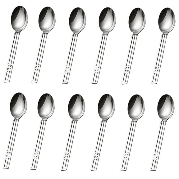 Sasaki Windows 18/8 Stainless Steel 6 7/8" Teaspoon (Set of Twelve)