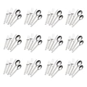 Sasaki Windows 18/8 Stainless Steel 60pc. Flatware Set Service for Twelve