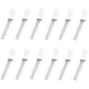 Sasaki Windows 18/8 Stainless Steel 8 1/8 Dinner Fork Set of Twelve