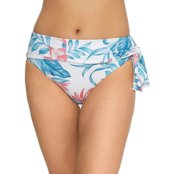 Sash Fold-Over Bikini Bottom Swimsuit