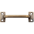 thumbnail image 1 of Sash Lift, 3-7/8" in Length, 3-3/8" Hole-to-Hole, Antique Brass by Stone Harbor Hardware, 1 of 4