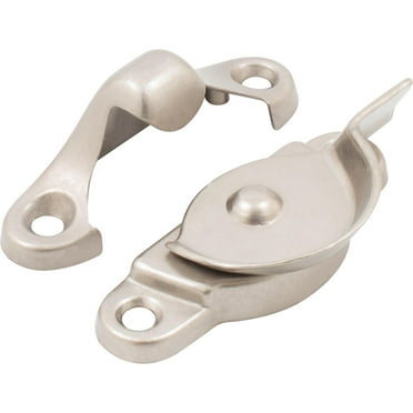 Sash Lock, 2-7/16" x 5/8", Satin Nickel by Stone Harbor Hardware
