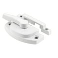 thumbnail image 1 of Sash Lock, Diecast Construction, White, Used on Vertical and Horizontal Sliding Windows, 1 of 2