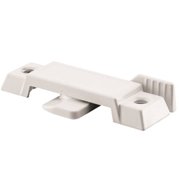 Sash Lock, Diecast Construction, White, Used on Vertical and Horizontal Sliding Windows