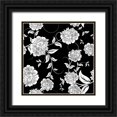 thumbnail image 1 of Sasha 12x12 Black Ornate Wood Framed with Double Matting Museum Art Print Titled - Ceil Jaune Pattern 2, 1 of 4