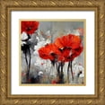 thumbnail image 1 of Sasha 12x12 Gold Ornate Wood Framed with Double Matting Museum Art Print Titled - Poppy Playhouse I, 1 of 4
