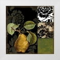 thumbnail image 1 of Sasha 12x12 White Modern Wood Framed Museum Art Print Titled - Damask Lerain II, 1 of 4