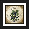 thumbnail image 1 of Sasha 15x15 Black Ornate Wood Framed with Double Matting Museum Art Print Titled - Mangia V, 1 of 4
