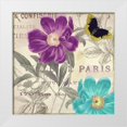 thumbnail image 1 of Sasha 15x15 White Modern Wood Framed Museum Art Print Titled - Petals of Paris II, 1 of 4