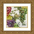 thumbnail image 1 of Sasha 20x20 Gold Ornate Wood Framed with Double Matting Museum Art Print Titled - Wines of Paris II, 1 of 4