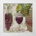 thumbnail image 1 of Sasha 20x20 White Modern Wood Framed Museum Art Print Titled - Wine Cellar I, 1 of 4
