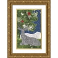 thumbnail image 1 of Sasha 21x32 Gold Ornate Wood Framed with Double Matting Museum Art Print Titled - Under the Pines 12, 1 of 4