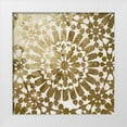 thumbnail image 1 of Sasha 26x26 White Modern Wood Framed Museum Art Print Titled - Moroccan Gold I, 1 of 4