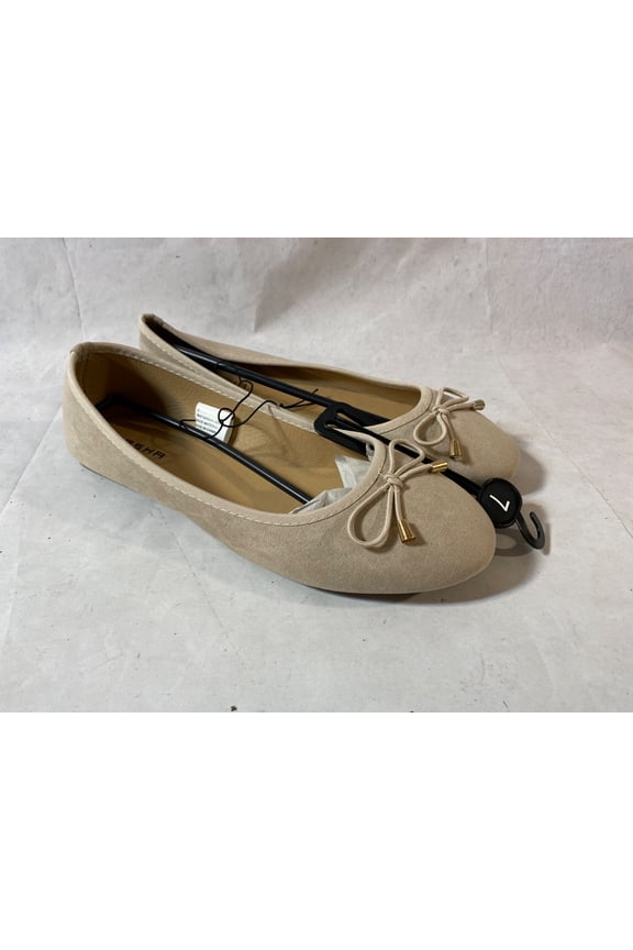 Barbara Taupe Flats size 7