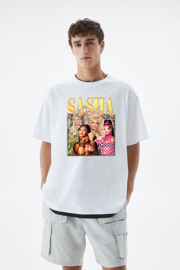 Sasha Colby Retro 90s Vintage Drag Winner T-Shirt, for men & women, up to size 5XL