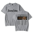 thumbnail image 1 of Sasha Colby Stripped II Tour Merch T-shirts Women Men Cosplay Streetwear Tops Short Sleeve Tee, 1 of 6